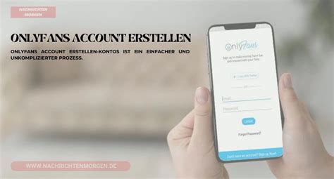 onlyfans account erstellen deutschland|OnlyFans Account erstellen: Schritt für Schritt Anleitung